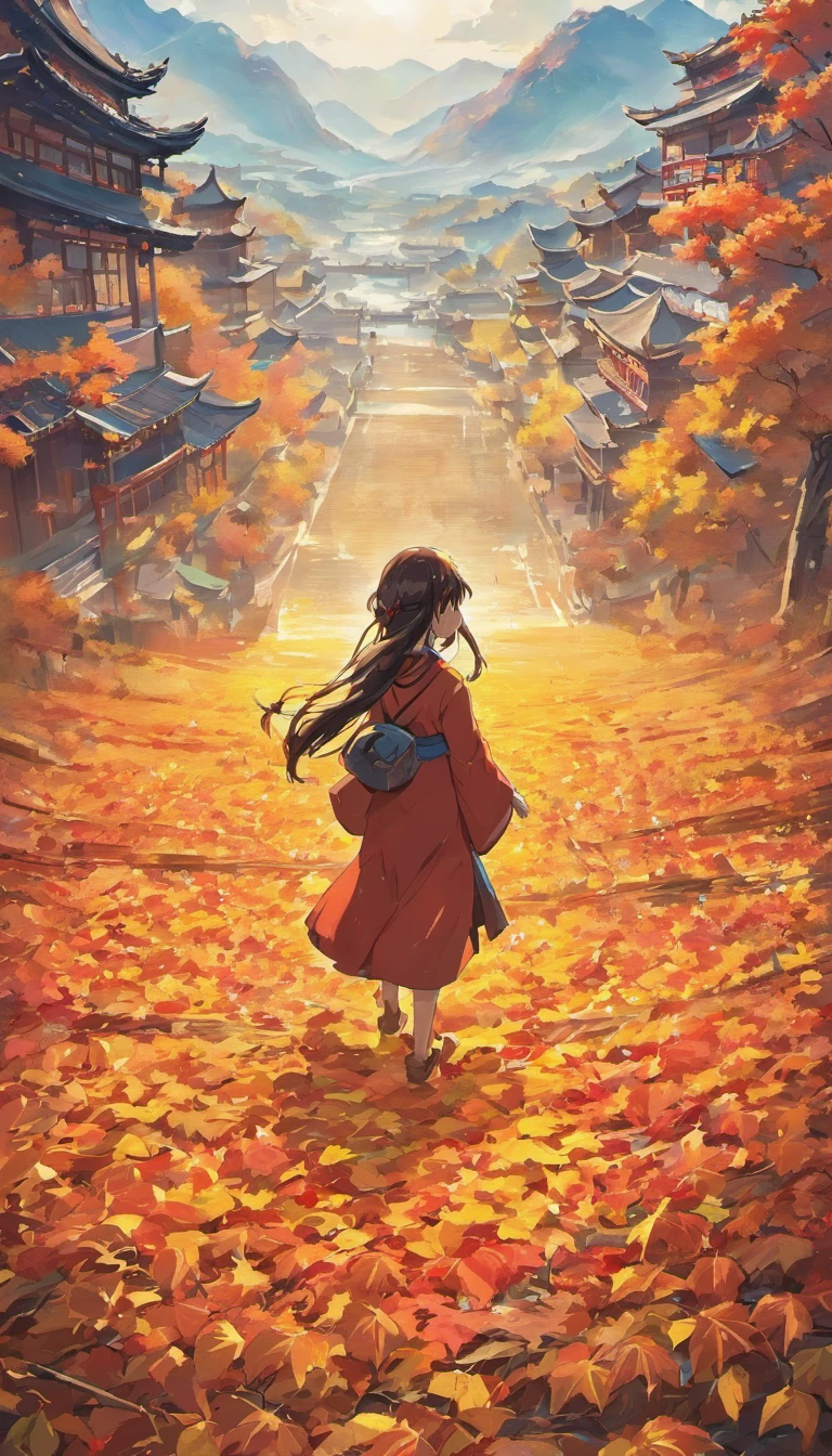 "Breathtaking Chinese autumn scenery"