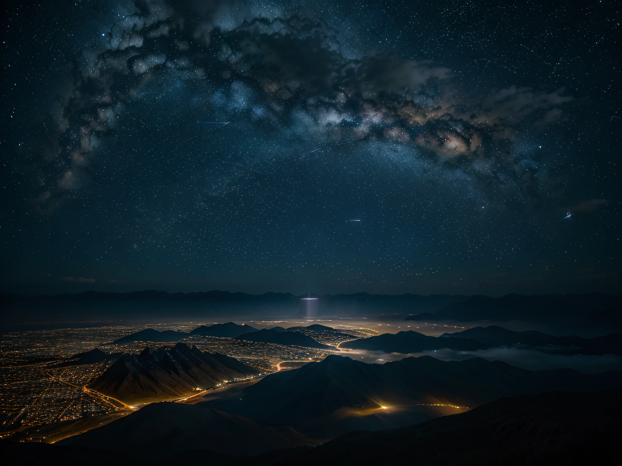 Celestial Realm: A world amongst the stars, with galaxies and constellations forming breathtaking landscapes.