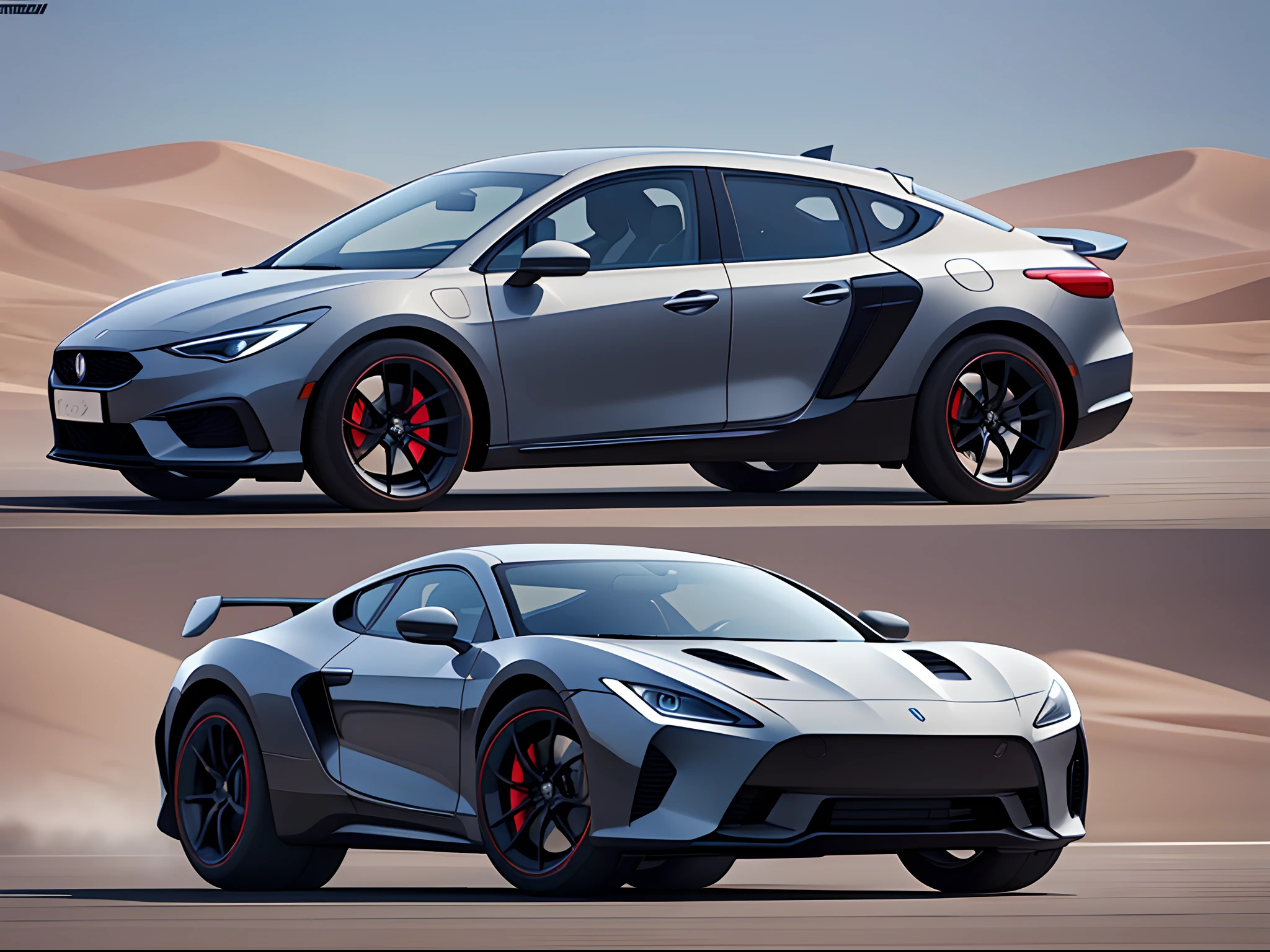 Future cars with fresh design