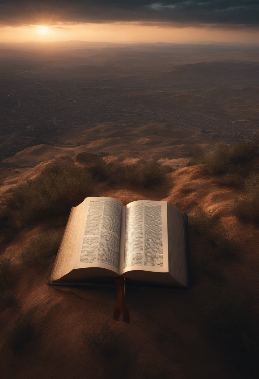 Amazing Holy Bible,, Landscape in the skies, cinemactic, Israel and Jerusalem, ultra fotorreal |, Ultra Detalhado, detalhes intrincados, hiper-realista, octan render, 8k, Full HD