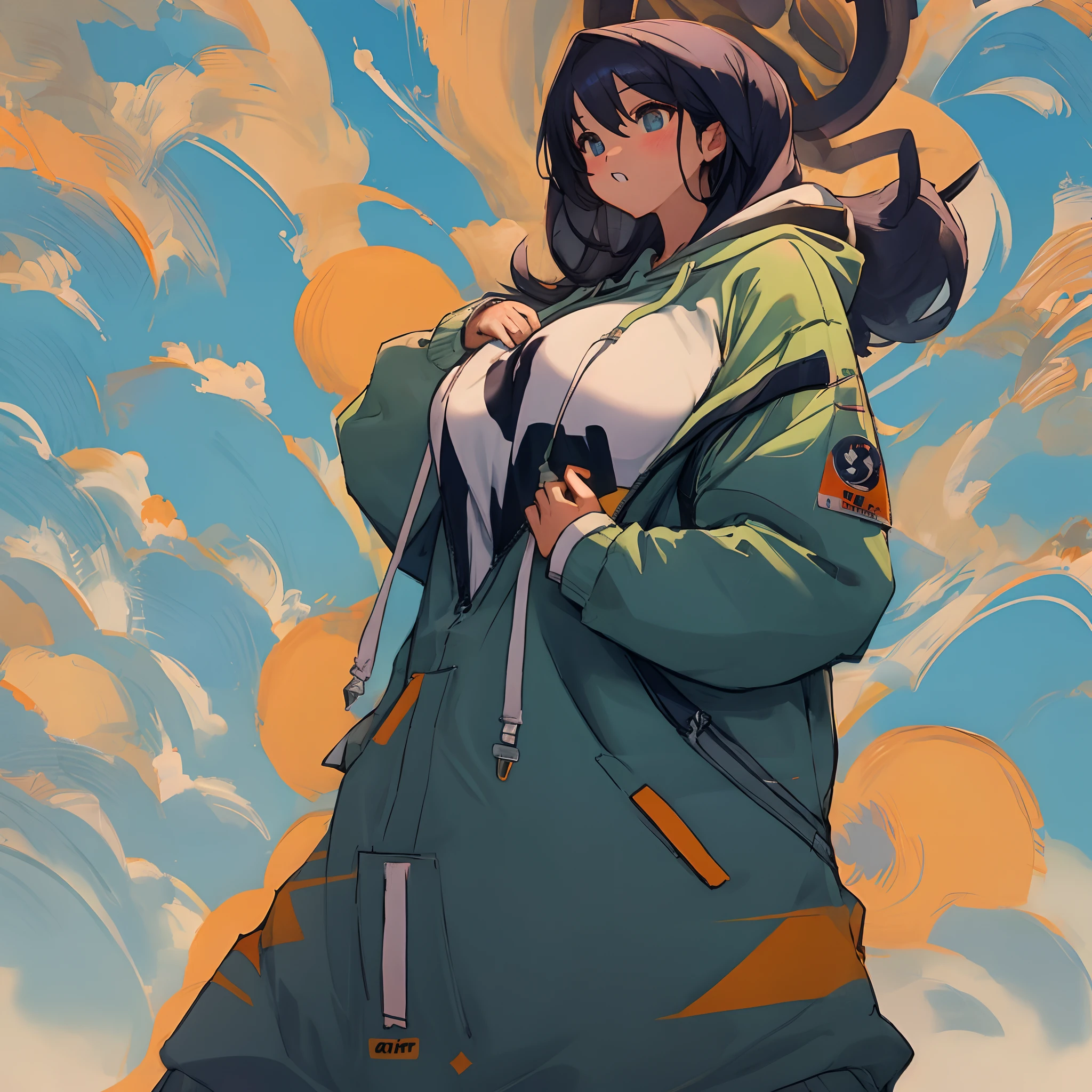 Big Tits Neat Hoodie