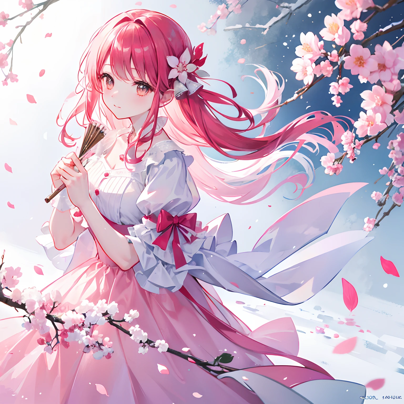 cherry trees、flower petals、folding fan、spark of light、Golden Door、sparklers、downy、Powder snow、snow blowing、yuki、piano、chocolate、candy、Scoop、grassy、tenderness