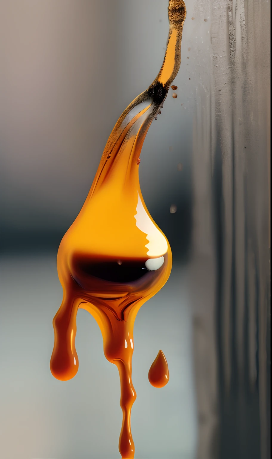 Drop of Cocain melting in your hand