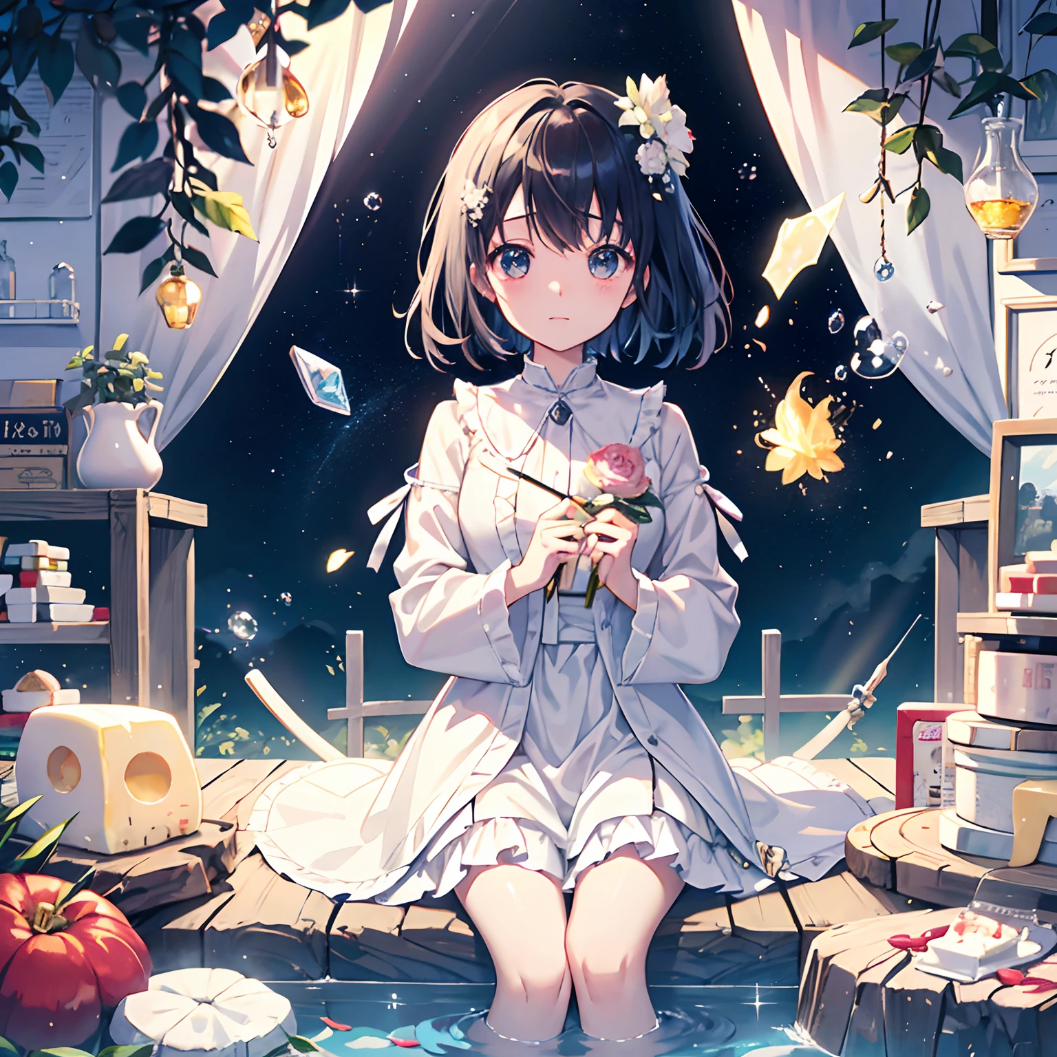 cheese、Flesh、History、dying、Dependents、shizuku、soap bubbles、rays of sunshine、Diamonds、falls、Boken、lilie、spark of light