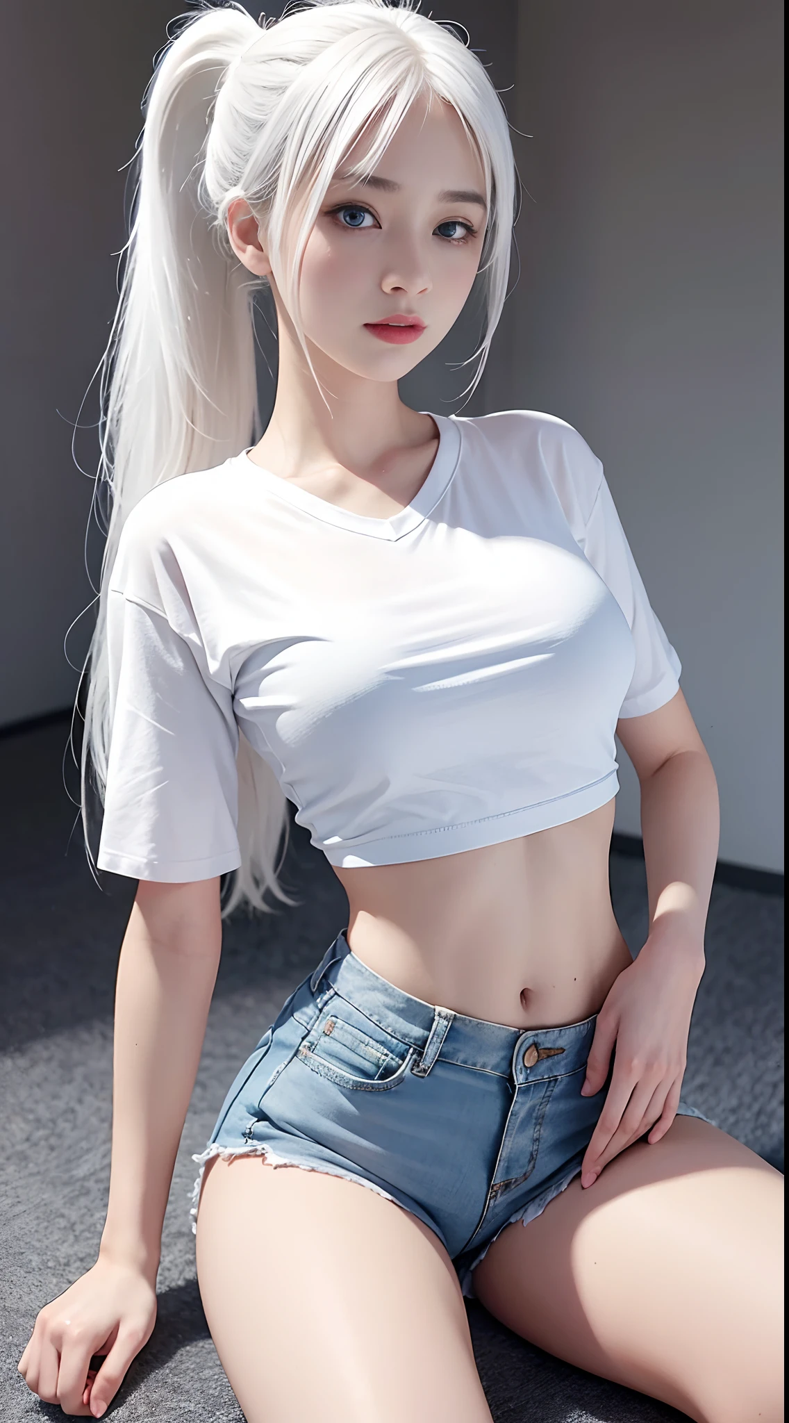 8K, Top Quality, Real Images, Intricate Details, Ultra Detail, Ultra High Resolution, Masterpiece, full body, , ((small and beautiful hard nipple)),   (((white top, black mini skirt))), show under skirt, (((white hair))), (((fit body figure))), (((fit body))), (((slim face))),, naked,  (Neon, On street:1.1),), blue eyes, long hair, small lips,  half-open strawberry lips, (()),
Top quality, realistic, photorealistic, (complex details: 1.2), (delicate details), (cinematic light), clear lines, sharp focus, realistic face, detailed face, detailed breast, big ass, large ass, big ass,  Beautiful girl with accentuated slender abs: 1.4, Six Pack Abs: 1.4, Bust Botox, Big, Perfect Body, detail leg,
Unity 8K wallpaper, ultra high definition, (photorealistic: 1.4)