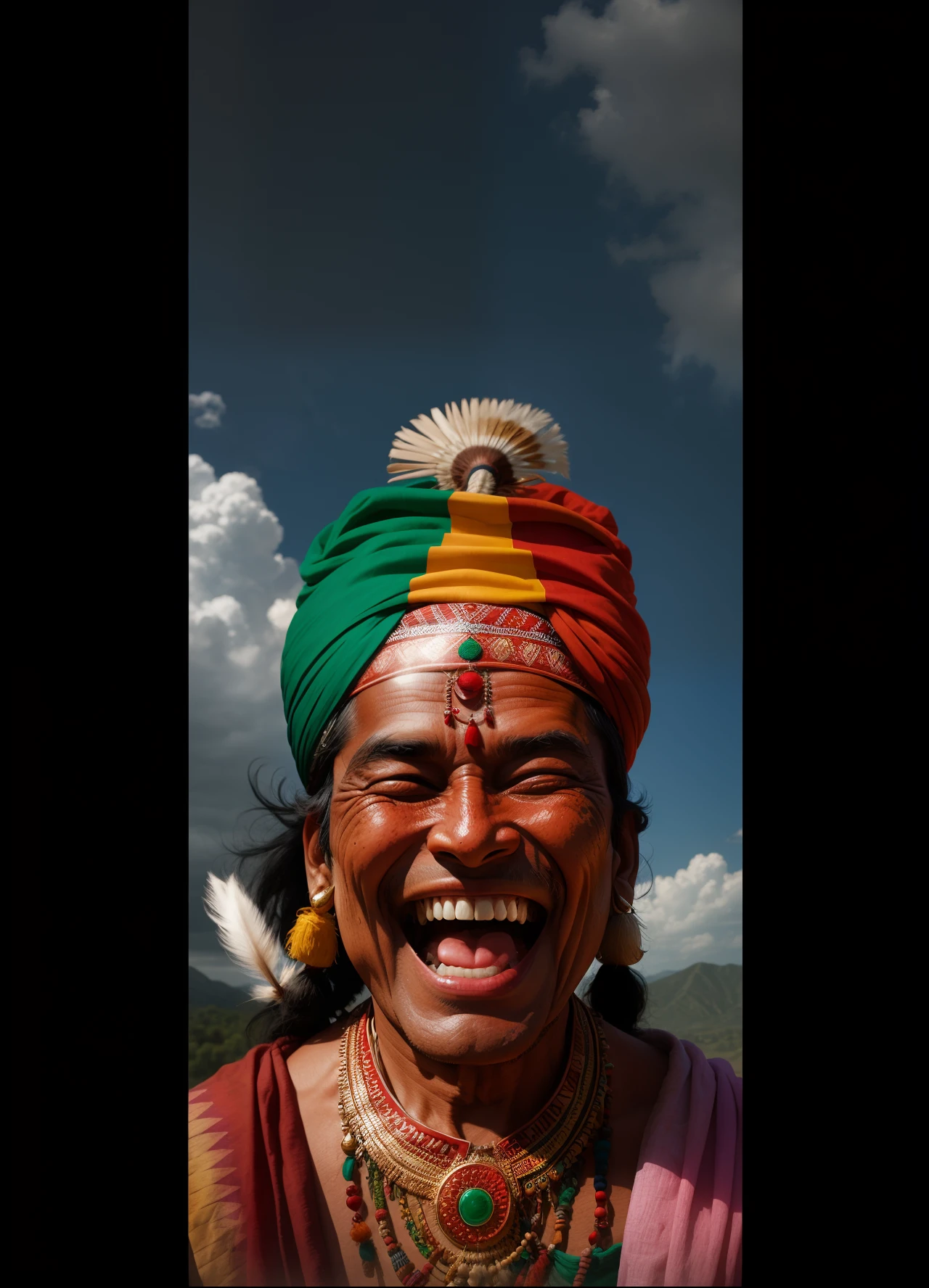 Laughing Indian