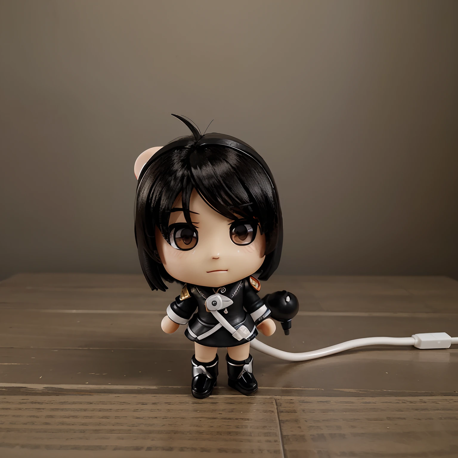 ​masterpiece、top-quality、ultra-detailliert、(Chibi Chara:1.2)、nendroid、Charging adapter on the back、Standing