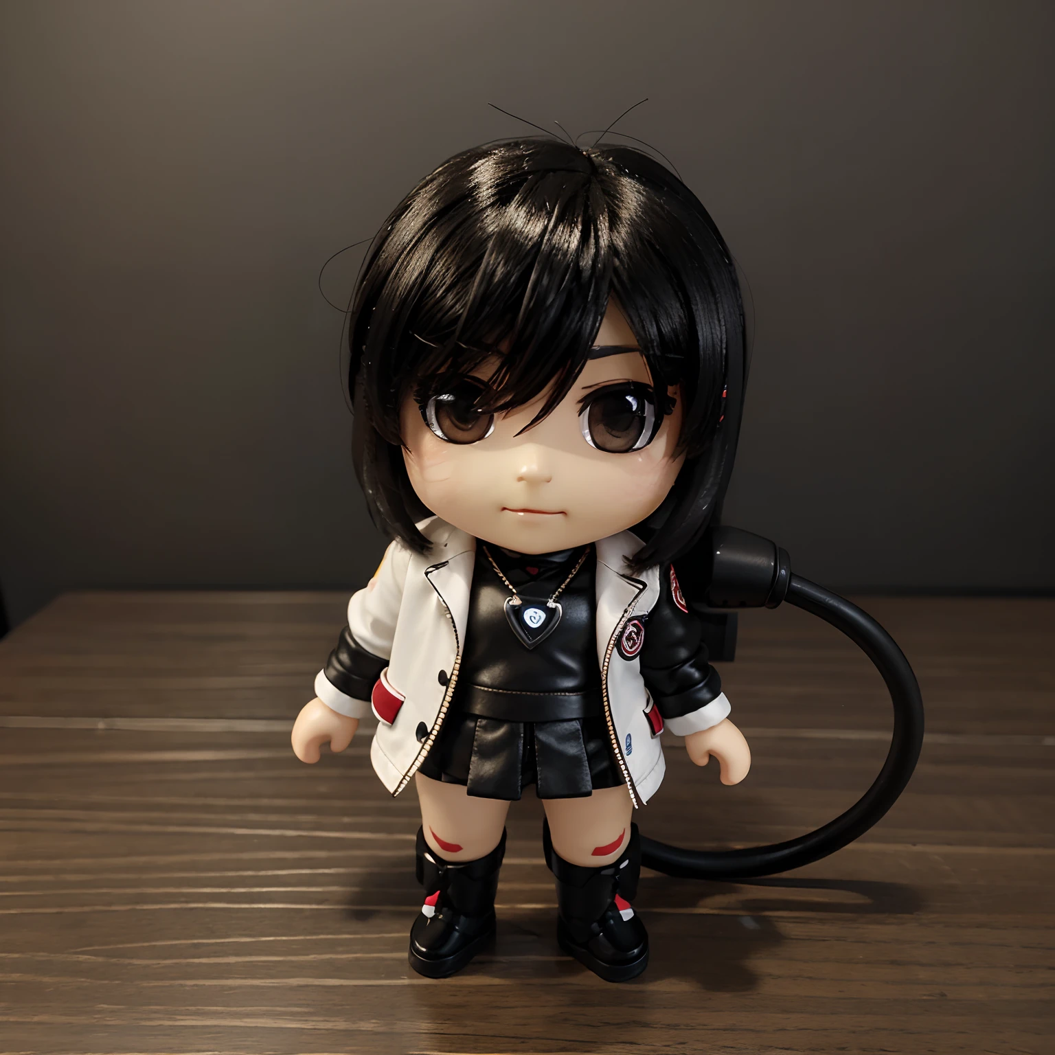 ​masterpiece、top-quality、ultra-detailliert、(Chibi Chara:1.2)、nendroid、Charging adapter on the back、Standing