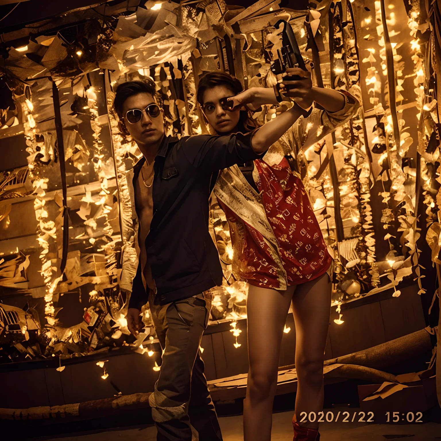 Free fire look with Gann