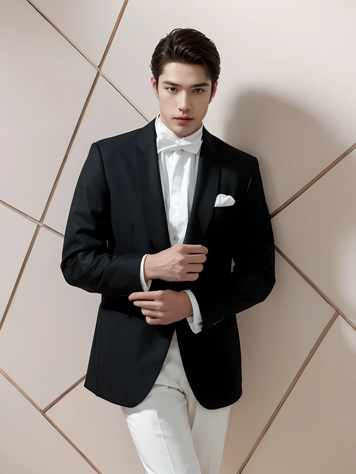 A man,primitive, Masterpiece, ultra fine photos, Best quality, Ultra-high resolution, Realistic, Sunny, full-body portraits, Amazing man, Dynamic posture, exquisite face, Vibrant eyes, Very detailed background, Detailed face, detailed tidy background, Gorgeous, High detail skin, Realistic skin details, Visible pores, Clear focus, volume fog, 8K UHD, Digital SLR, High quality, filmgrain, Fair skin, Realism,(((Handsome man:1.4)))