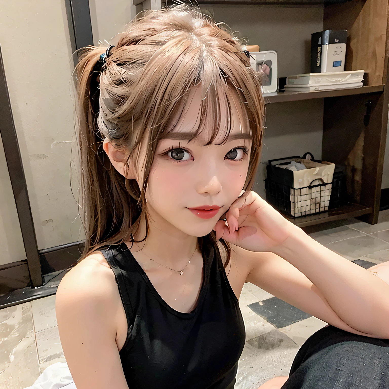 , 2girls, Twintail hairstyles,