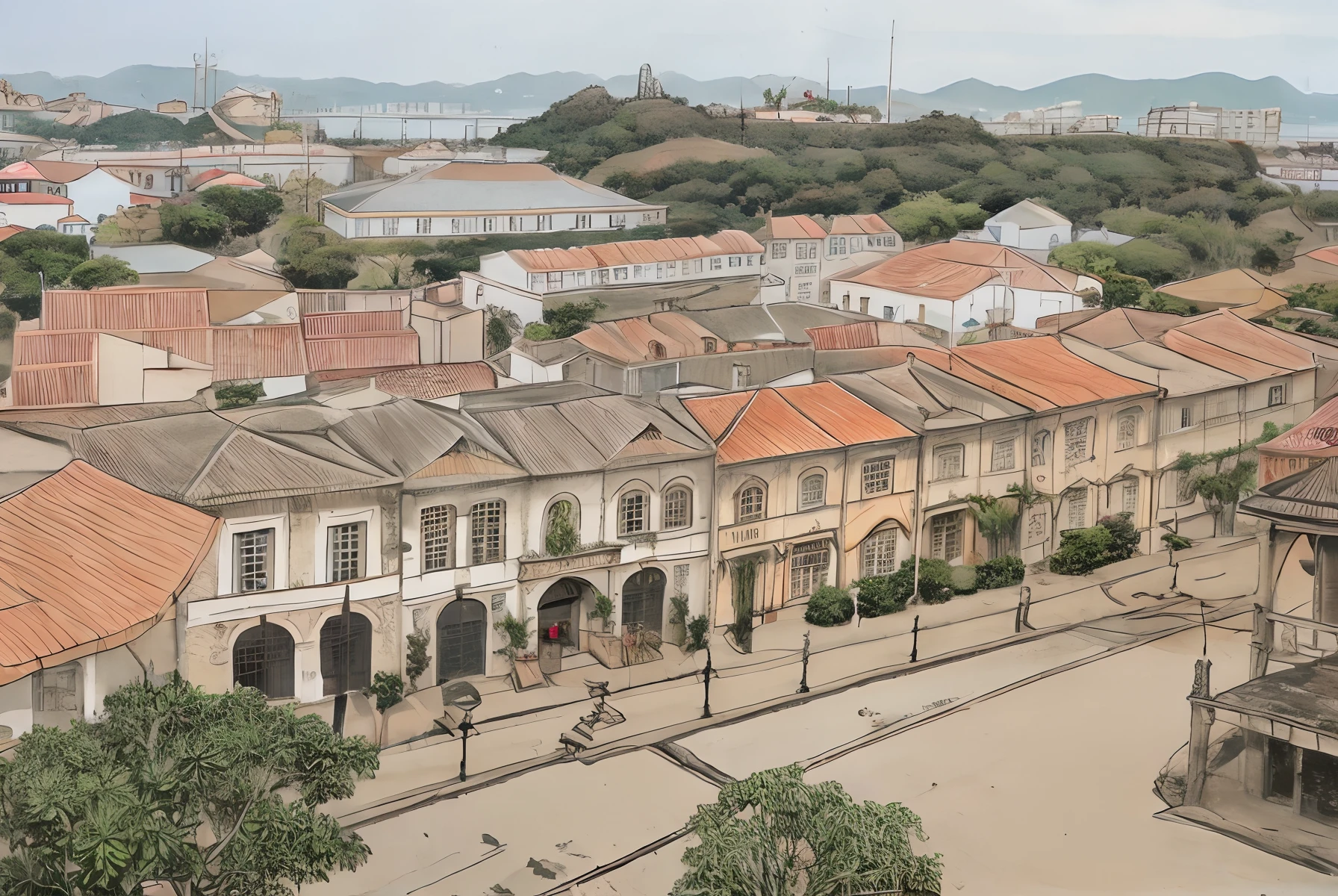 Portuguese colonial City