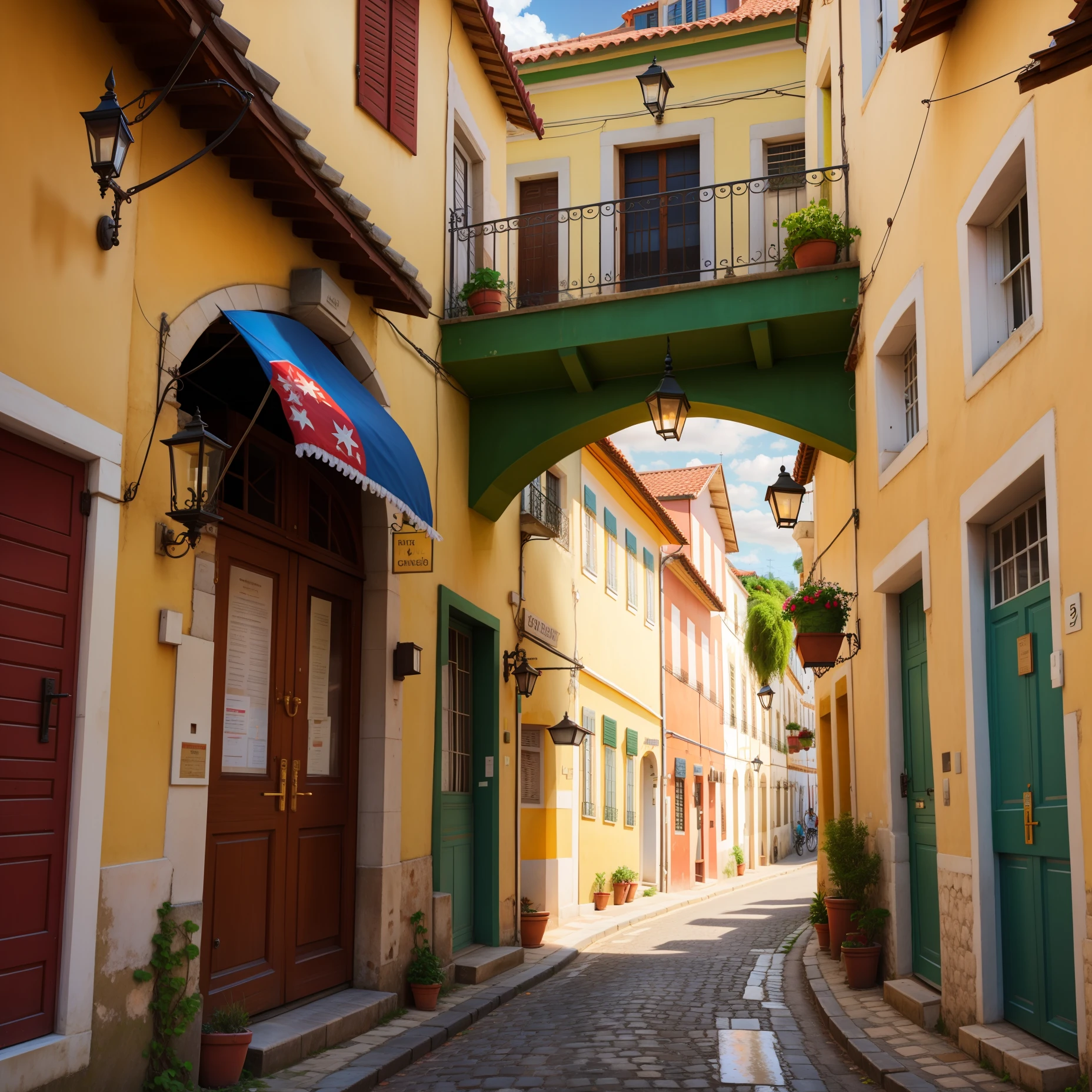 Portuguese & French colonial City