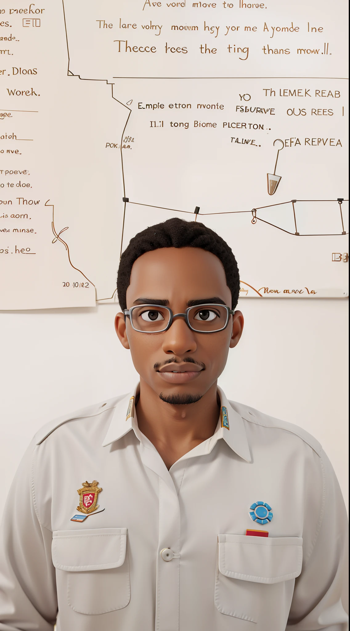 Nerdy black guy