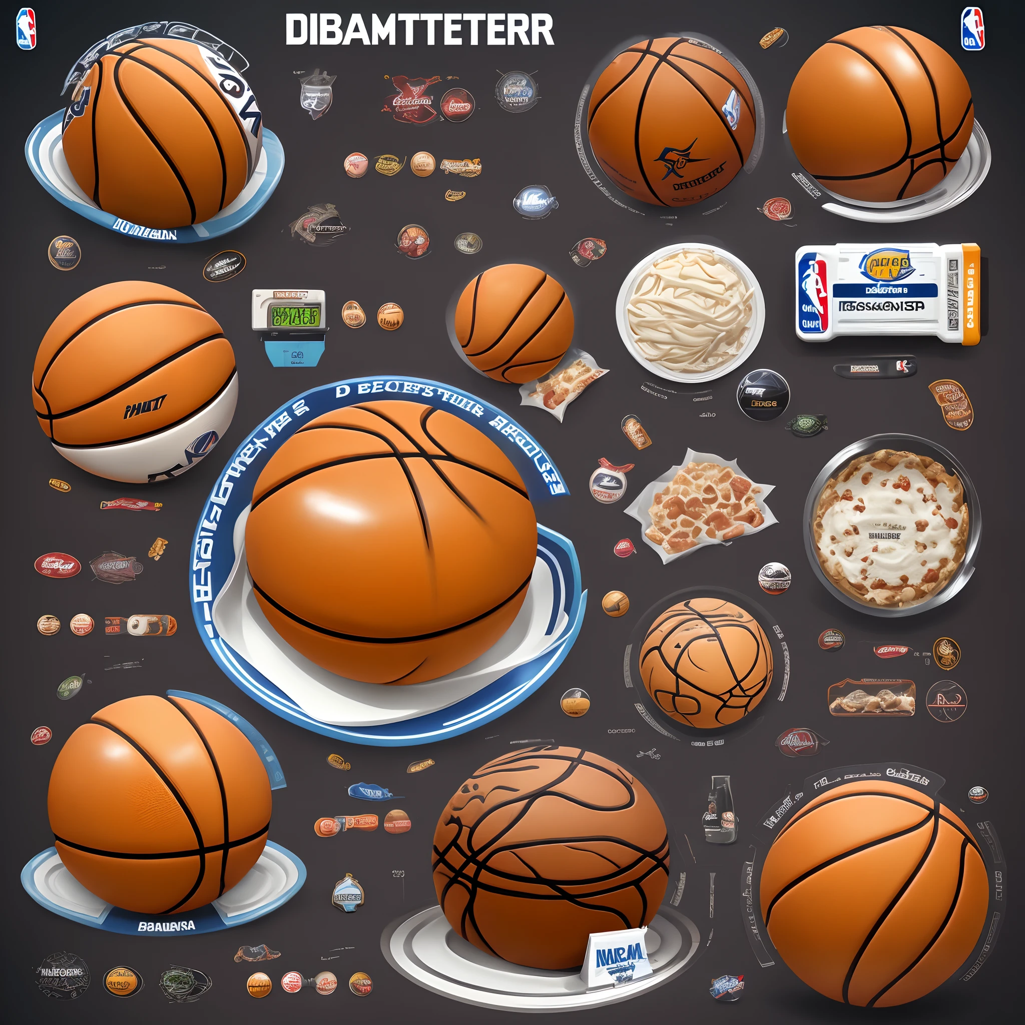 Diabetic Destroyers nba logo
