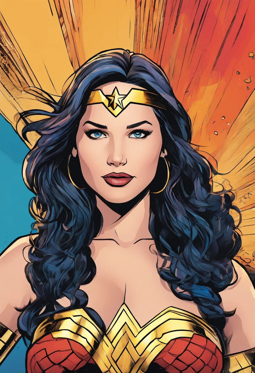 Jennifer Lawrence Wonder woman comic