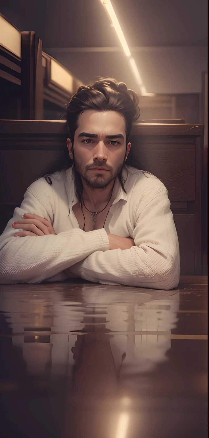 Don't change in face, realistic face ,long hair,8k, change background,