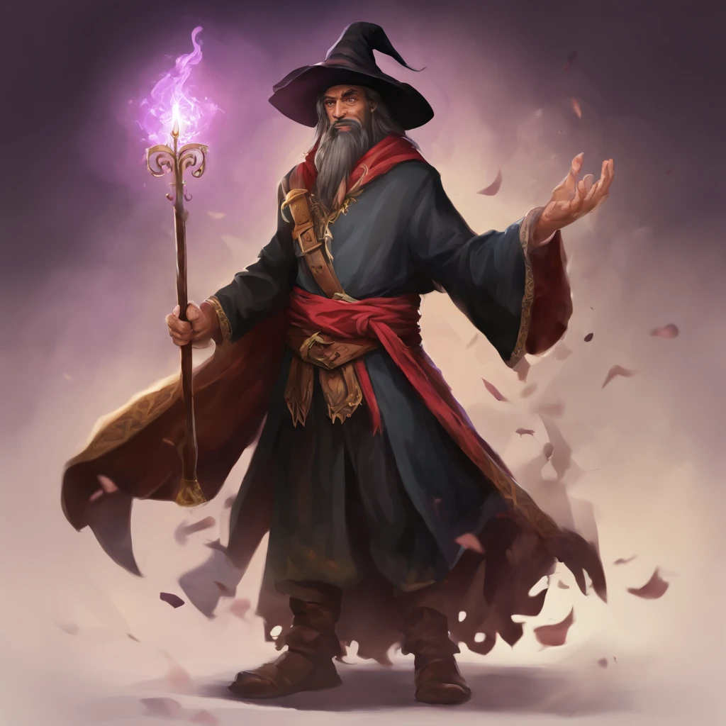 ((Great Wizard and a Master of Magic)), ((Wizard robes and hat)), ((mature male)), ((early 20s)), Toned, ((male wizard)), 1st year, master piece, absurdities, fine details, HDR, alone, upper body, charming expression, ((dark skin)), Magic runes around him, magic circle in the background, ((hat covering eyes)), ((of crossed arms)),