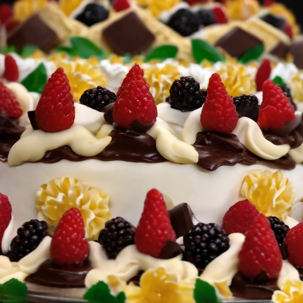 Bolo de mousse de chocolate