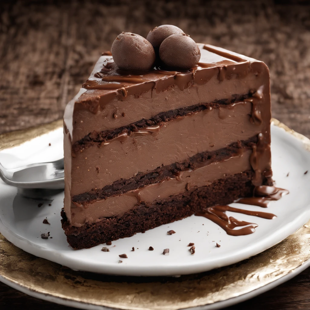 Chocolate mousse cake