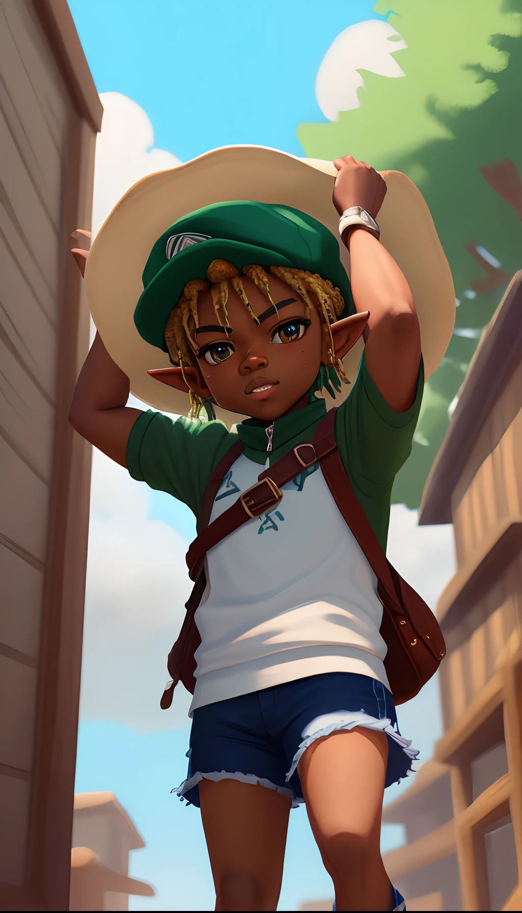 little boy tribal,(((little boy,boy,???,??? only,,1boy,male gender))),((((11 years old)))),

child's chest,(((blonde hair,punk hair,colored inner hair))),((yellow_eyes:1.3))),intricate eyes,beautiful detailed eyes,symmetrical eyes,big eyes:1.5,(((black skin,dark skin,lustrous skin:1.5,tanned skin,bright skin: 1.5,skin tanned,shiny skin,very shiny skin,shiny body))),(((??? body,a little chubby,good anatomy,accurate body proportions,detailed shota body for young boy,))),(((detailed face and eyes))),

(nsfw),

((((bare chest,naked torso)))),(barefoot,),(((spiked dog collar,spiked collar,slave,slave collar,Long chain leash connected to her collar,shackles,loincloth,bulge in loincloth))),((( fur coat, fur coat outfit, wearing a fur coat:1.3, winter coat))),((torn clothes,wet clothing,intricate outfit)),

dynamic pose,looking at viewer,(Serious),centered,scale to fit dimensions,Rule of thirds,

((snowy egyptian palace)),winter,scenery:1.25,((intricate scenery)),((snow forest background)),snow everywhere,(,snowy egyptian palace background,snowy pyramids in the background),extremely scenery,(puddles everywhere),clouds,Egypt style,Egypt castle,(sunset, golden hour),

(Glossy Egyptian ornaments),highres,sharp focus,(ultra detailed,extremely detailed),(photorealistic artwork:1.37),(extremely detailed CG unity 8k wallpaper),(((vibrant colors,vibrant theme))),(intricate),(masterpiece),(best quality),artistic photography,(photography taken by sldr),(intricate background),perfect rendered face,perfect face details,realistic face,photo realistic,((intricate detail)),(((realism))),
