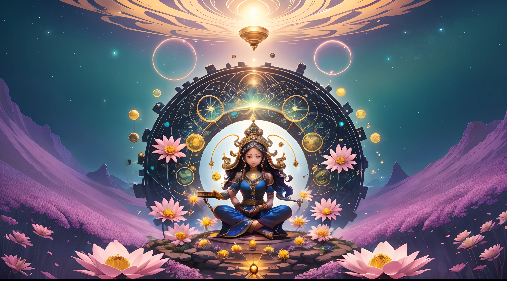Symbols: Include symbols related to the Law of Attraction, like a magnet or a breaker-head coming together, symbolizing the manifestation of dreams and the alignment of energies. Petals of flowers or stars can also be incorporated to represent expansion and growth.

Texto: Coloque o nome "Attraction Path" de forma elegante e centralizada, using a source that conveys harmony and balance. Add a sentence that summarizes the purpose of the channel, como "Discover the power of creating your own reality".

Elementos Visuais: Include images related to the journey of self-development and manifestation, Like a winding path leading to a bright horizon or a person meditating in a lotus position. These elements can represent the personal journey and connection to the universe.

Aesthetic Coherence: Maintain a cohesive aesthetic with other graphic elements used in the channel, como logotipo, video thumbnails and other visual elements. This will create a consistent and recognizable visual identity.

Lembre-se de que a capa deve ser visualmente atraente, convey the channel's central message and pique viewers' interest in content related to the Law of Attraction.






Re