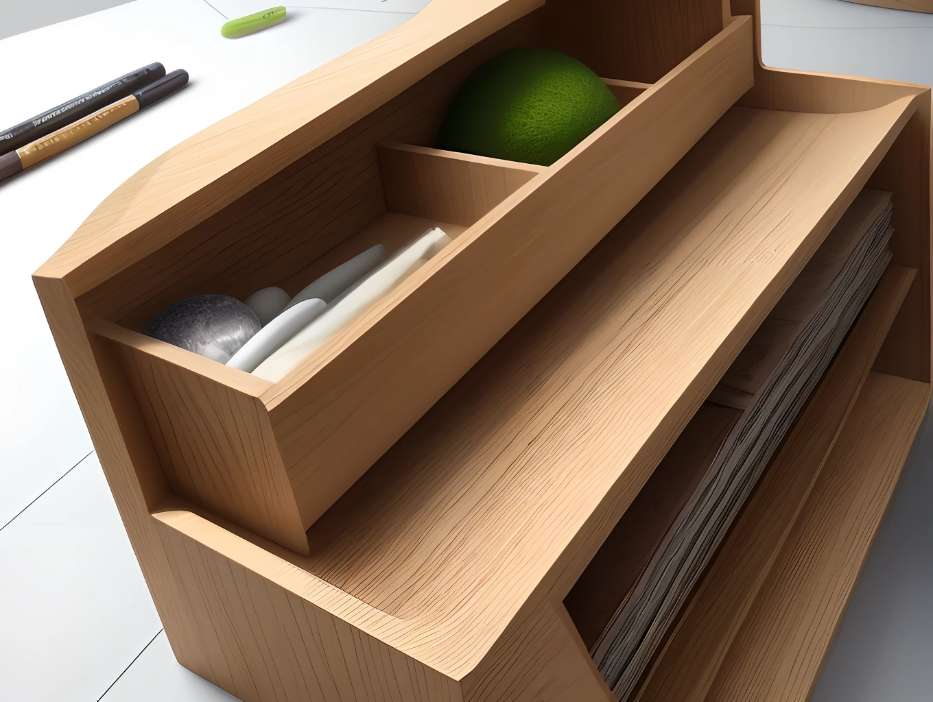 illustrate the definition of the word sustainable by designing an object with materials that you believe is sustainable
