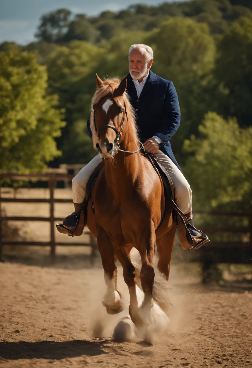 doctor phill riding a horse