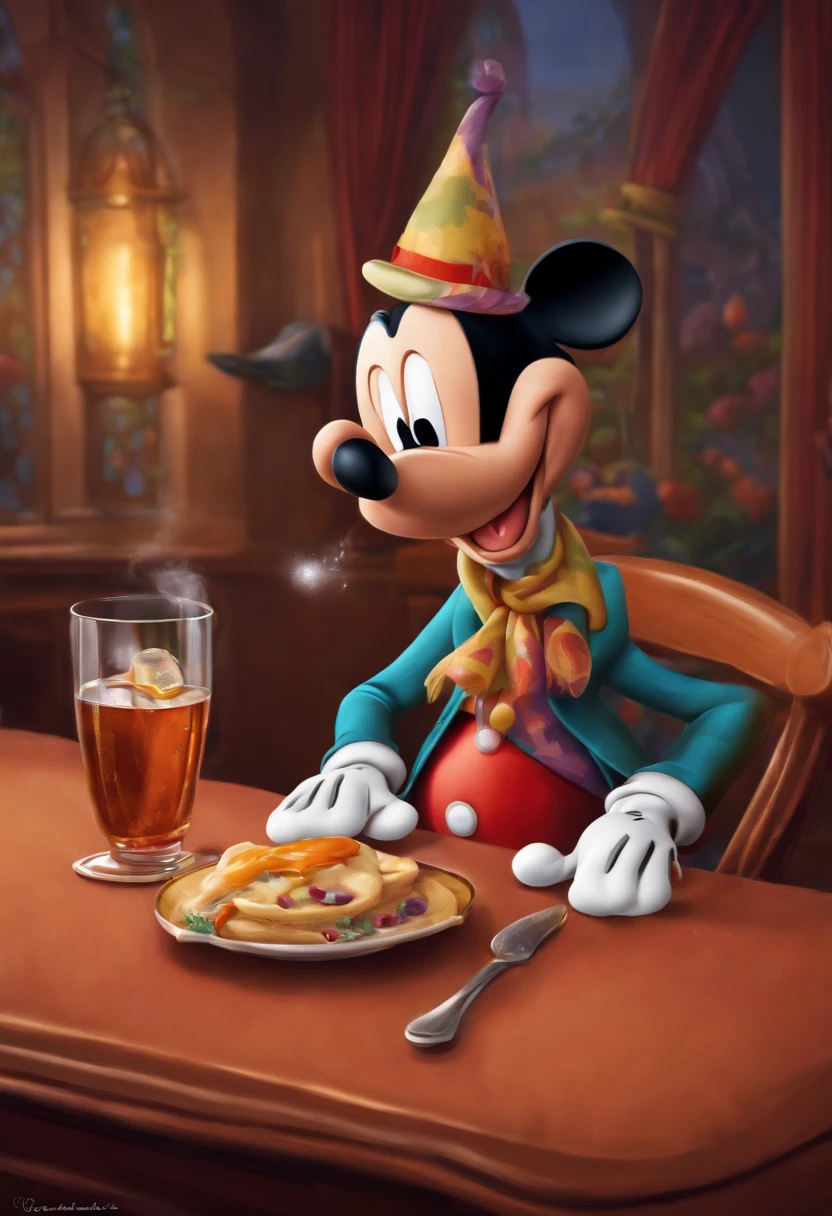 goofy from mickey mouse dressed like yeat while sipping lean