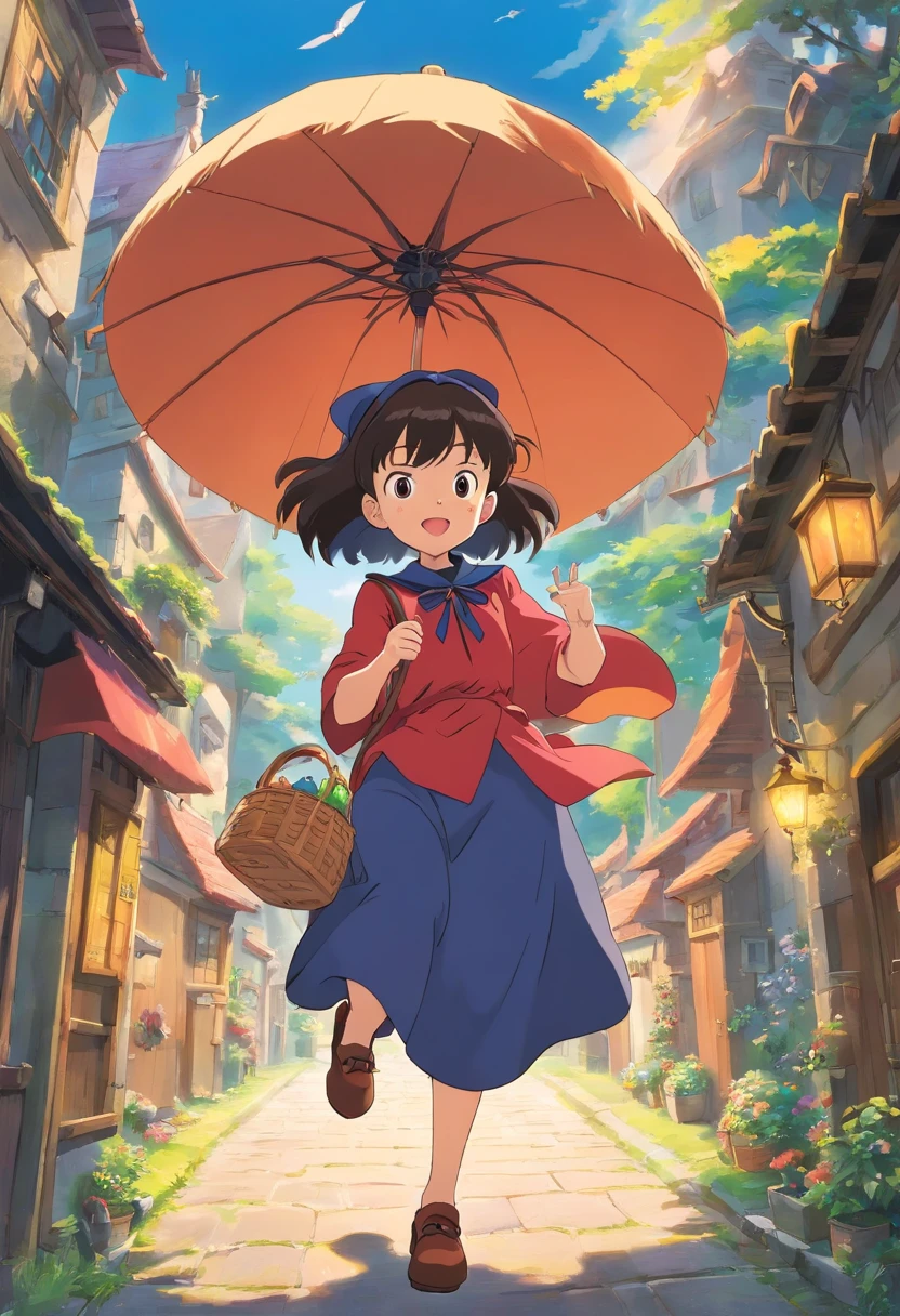 Witch's Delivery Service、kiki、nudde