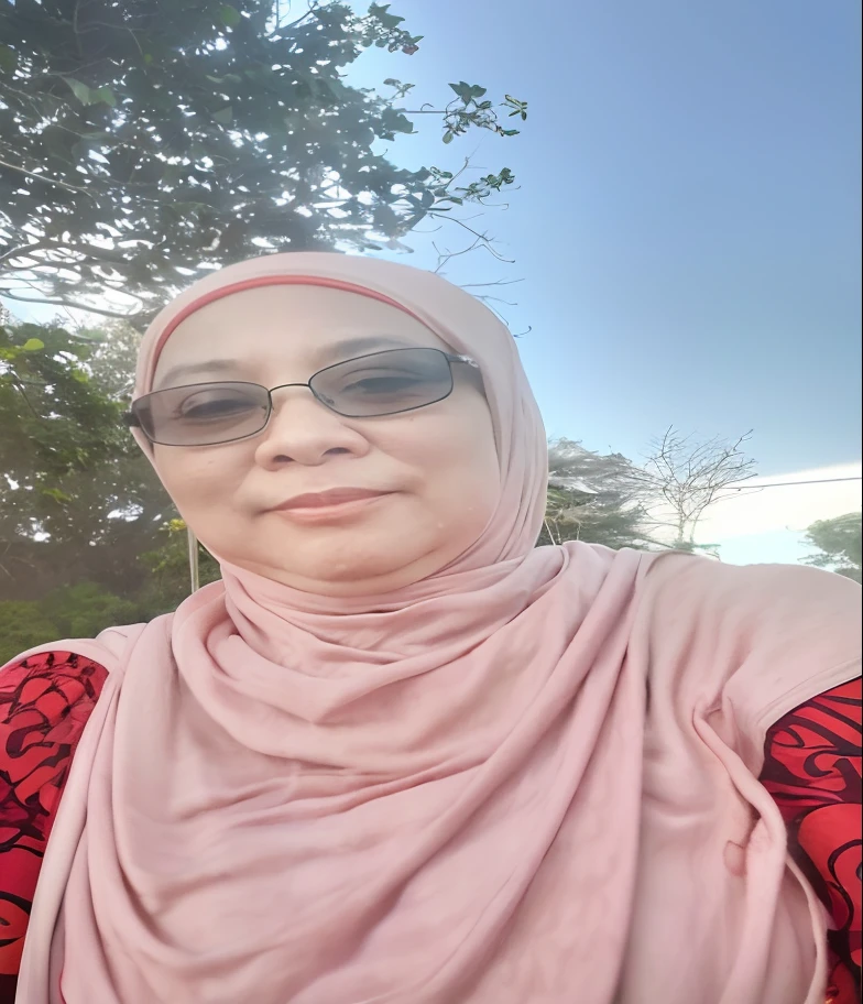 there is a woman wearing a hijab and sunglasses posing for a picture, faridah malik, 3 0 years woman, 38 years old, she is about 6 0 years old, inspired by Ingrida Kadaka, 3 , 2 7 years old old, 70 years ars old