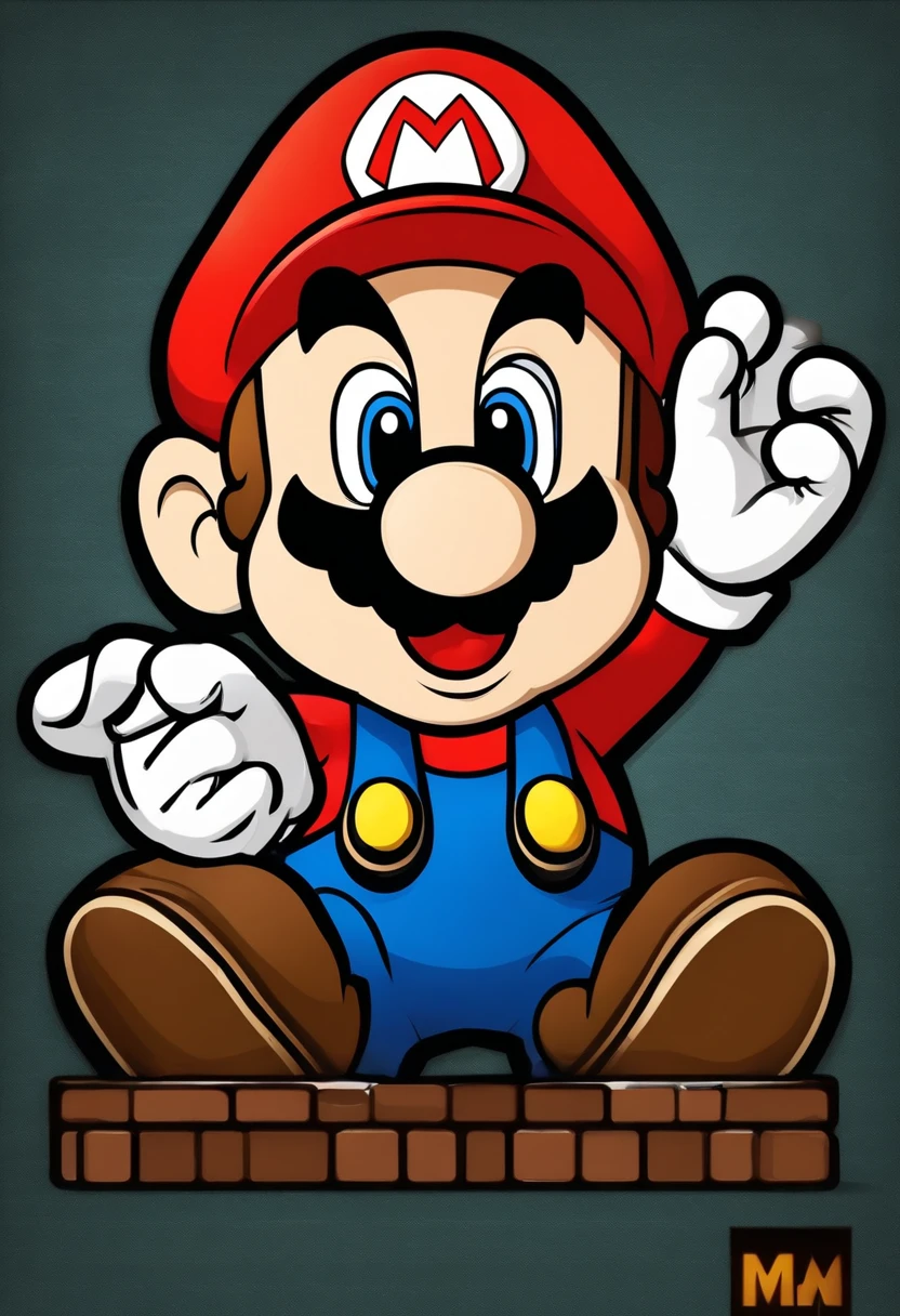 Mario Bros' 3D soda can would be made of aluminum, with a standard cylindrical beverage can shape. Ela teria um acabamento brilhante e atrativo, com as cores principais do personagem: azul, vermelho e amarelo.
Na parte frontal da lata, there was a detailed illustration of Mario Bros in a dynamic pose. Ele estaria sorrindo, With my arms outstretched and about to jump up and down. Mario would be wearing his iconic blue jumpsuit with yellow buttons, camisa vermelha, red cap with the letter "M" and black mustache. Seu olhar estaria determinado, destacando sua personalidade aventureira.
Mario's illustration would be enveloped by elements of the game, como moedas douradas espalhadas ao redor dele e cogumelos gigantes que o rodeiam, remetendo ao famoso power-up do jogo. Ademais, the background of the illustration would have a setting of the Mushroom Kingdom, com montanhas, Clouds and brick blocks with question marks.
Na lateral da lata, poderiam ser detalhes adicionais, como outros personagens famosos do jogo, como Luigi, Peach e Bowser. Ademais, Small illustrations of well-known items have been included, like the Flower of Fire or the Invincible Star.
Para completar a identidade visual, a lata de refrigerante teria o logotipo oficial do Mario Bros, with the game's signature font and letters in bright, eye-catching colors. It may also include nutritional information, liquid content and other necessary details in a beverage packaging.