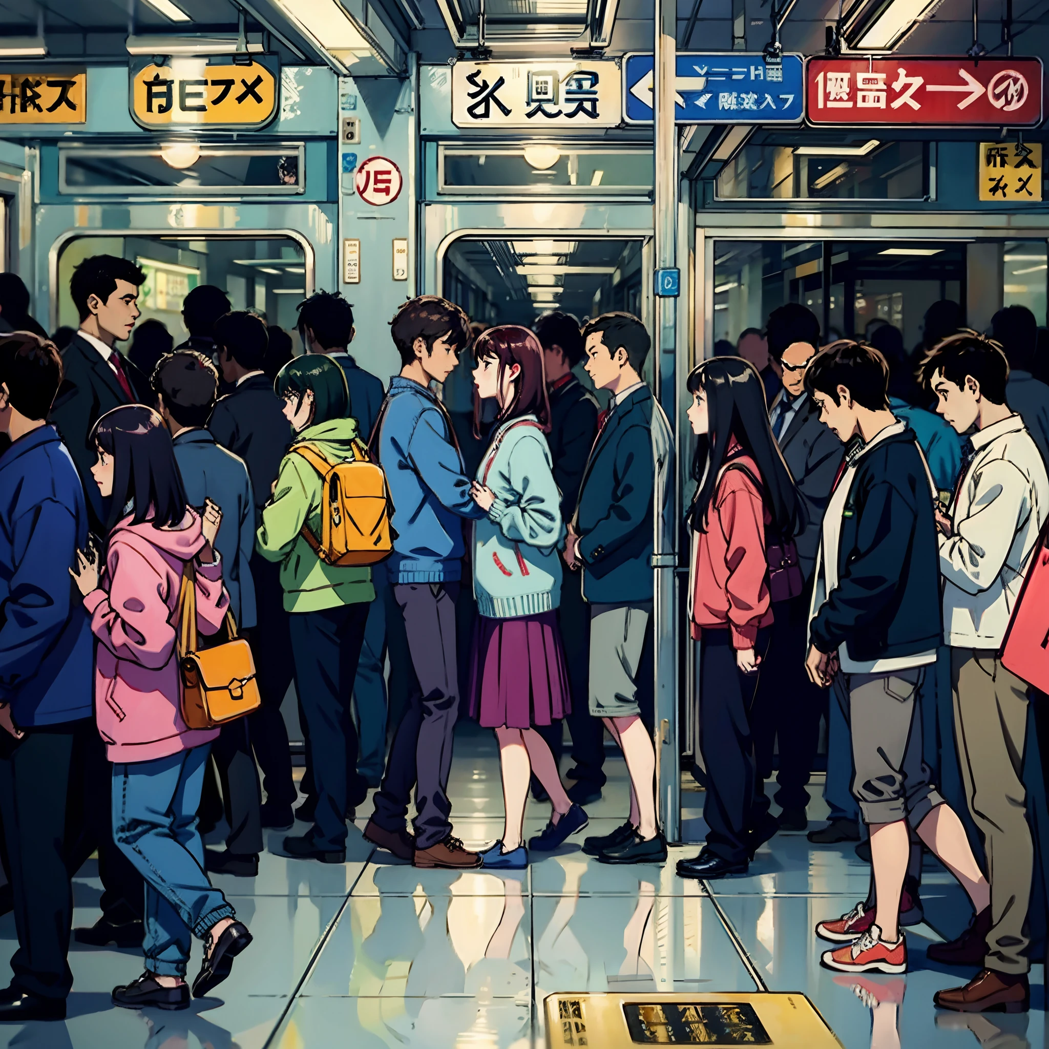 subway、congestion