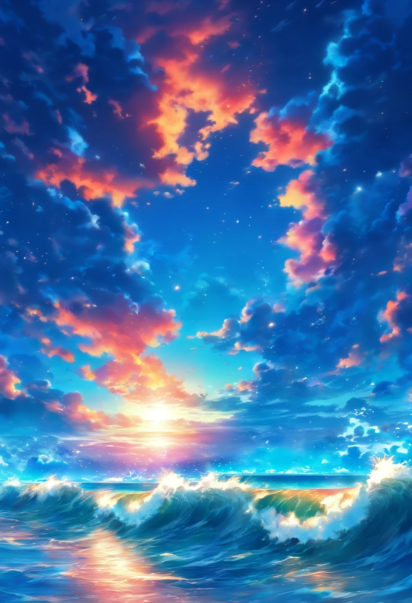 Estilo anime, um oceano infinito