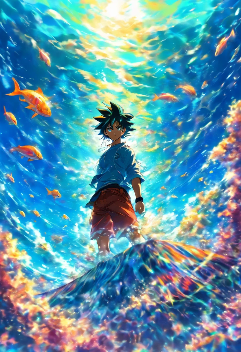 Estilo anime, um oceano infinito