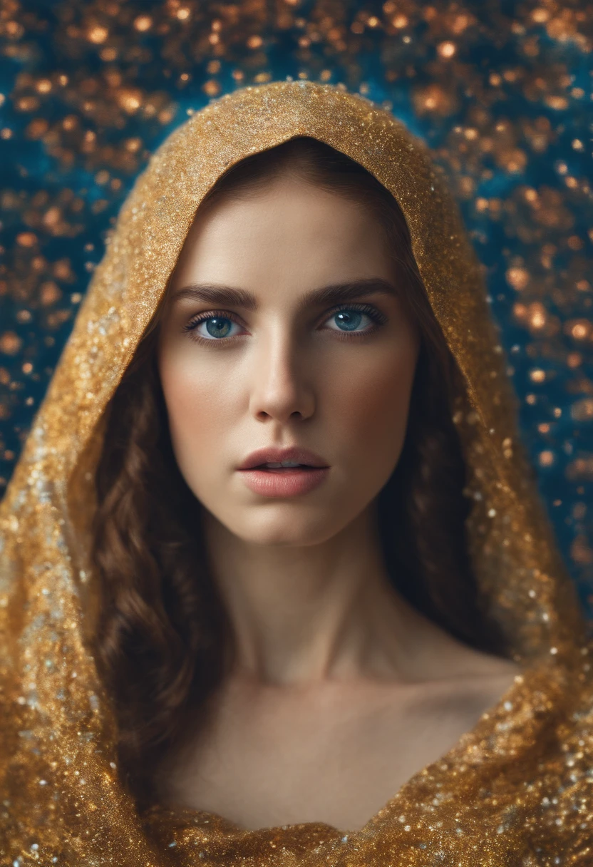 (symmetry),centered,a ((close)) up portrait,Lana Del Rey,(baby-Jesus),a very thin white baby with good hair ,wearing a long white robe,35mm,natural skin,clothes detail, 8k texture, 8k, insane details, intricate details, hyperdetailedhighly detailed,realistic,soft cinematic light,HDR,sharp focus, ((((cinematic look)))),intricate, elegant, highly detailed