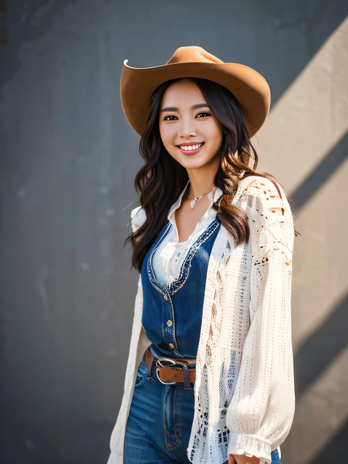 Beautiful girl, full body,light smile,
cowboy shot,simple background,
master piece,4k,8k,(master piece,ultra high resolution:1.4),(master piece,photo realistic:1.4),master piece,detailed eyes,master piece,detailed face,