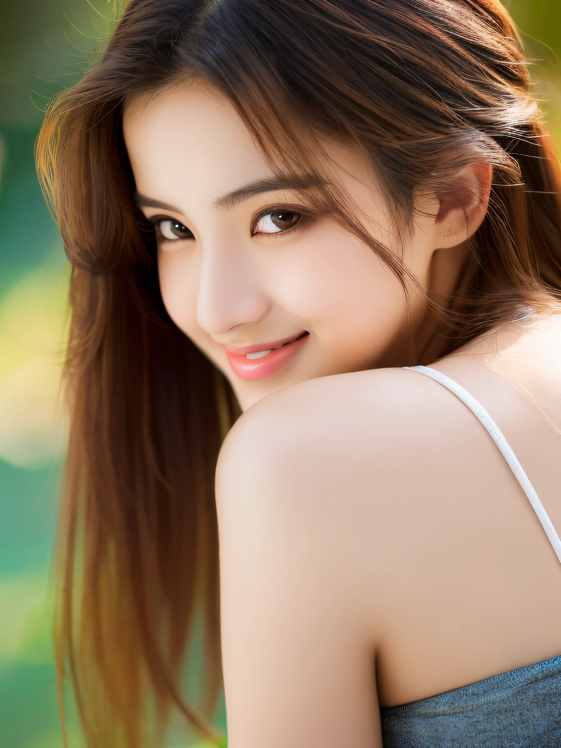 beautiful girl, full body,light smile,
upper body,simple background,
master piece,4K,8K,(master piece,ultra high resolution:1.4),(master piece,photographrealistic:1.4),master piece,detailed eyes,master piece,detailed face,