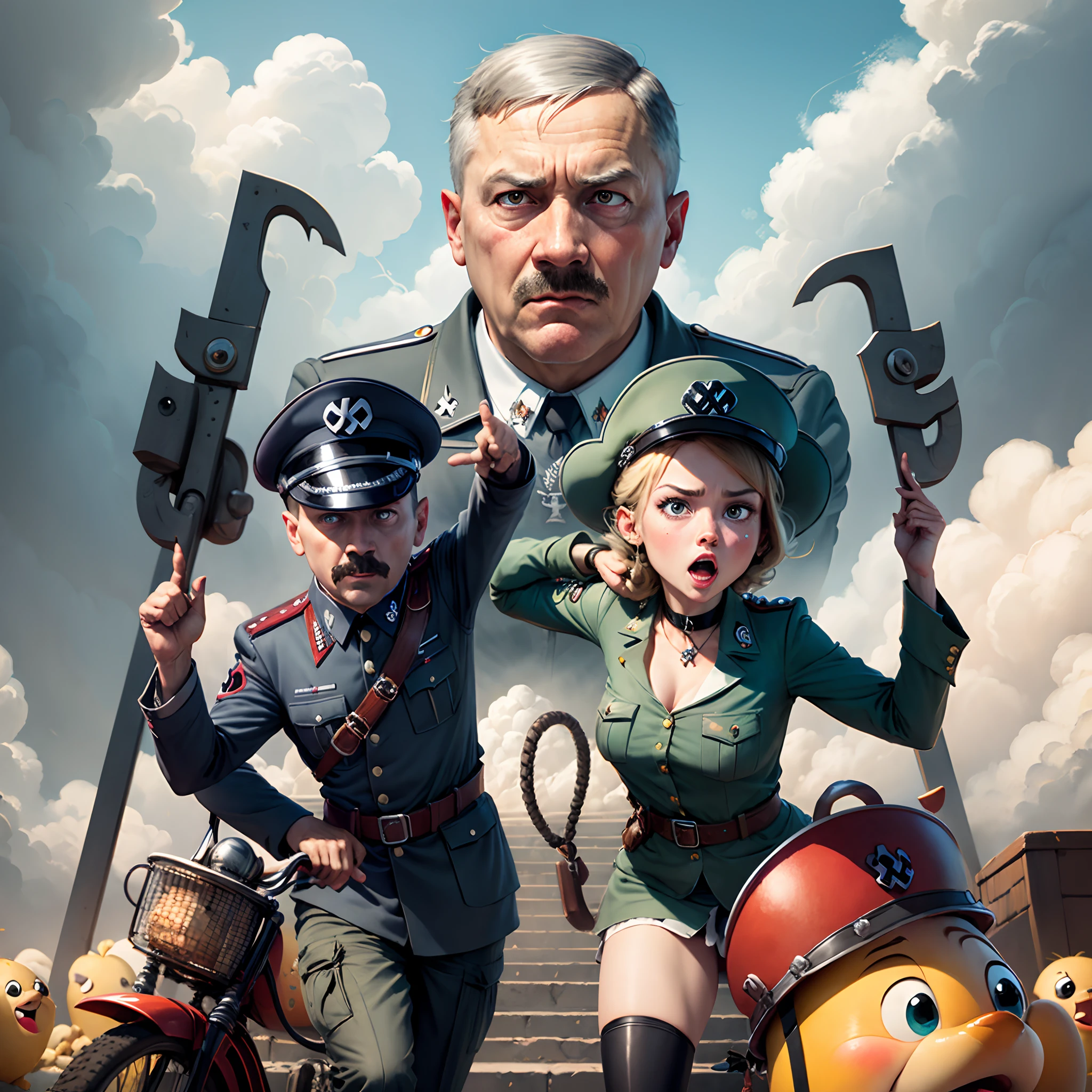 A Disney Pixar movie based on Adolf Hitler