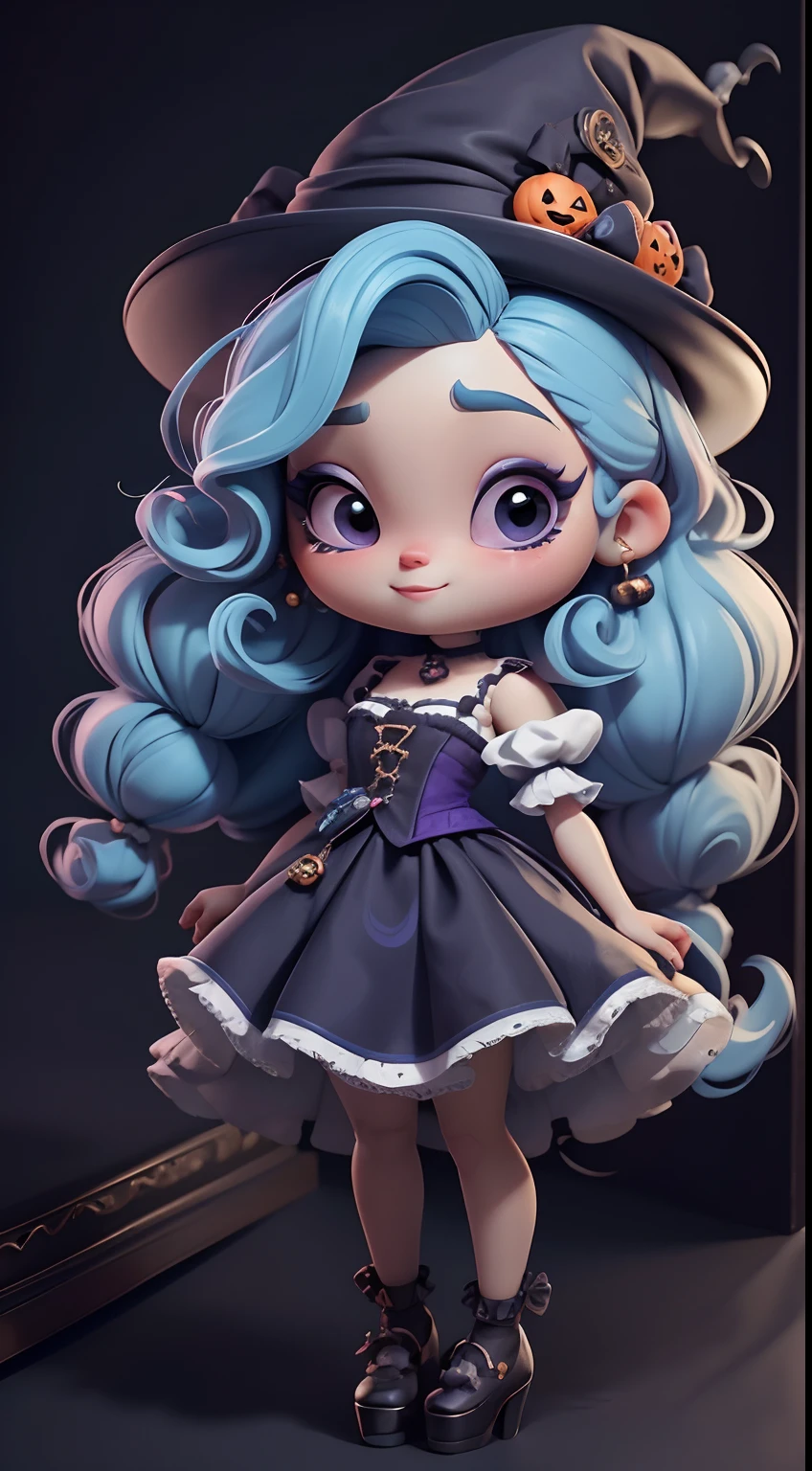 Baby girl cute chibi style, Fashion Style 2023, Stylish Theme, linda, expressive, glad, beautiful smile, beautiful straight hair, professional model, Cute poses, bionde, blue eyes, vivid color, bionde hair
