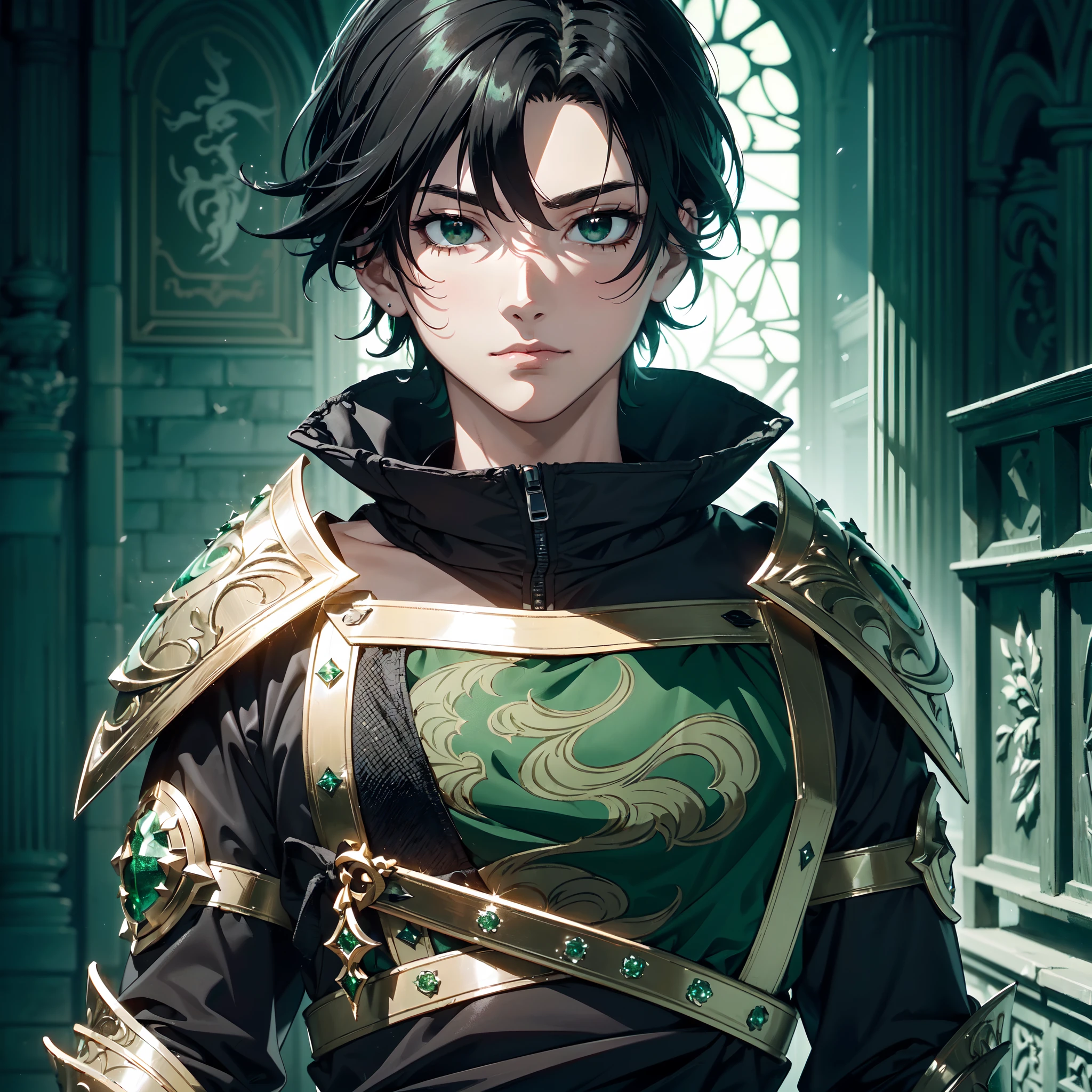 128K Ultra High Definition,
128K Ultra High Quality,
128K Ultra High Resolution,
Best Definition,
Best Quality,
Best Resolution,
Perfectly Detailed,
Perfectly Designed,
Extremely Detailed,
Extremely Designed,
Hyper Detailed,
Hyper Definition,
Hyper Quality,
Hyper Resolution,
Masterpiece,
(((Anime))),
Body Shot,
(((Boy))),
Handsome,
Muscular Body,
(((Black Short Hair))),
(((Black Eyes))),
(((Hyper Detailed & Perfectly Designed With Ultra High Quality Green Emerald Engravings & Jeweled Ninja Armor))),
(((Inside Of Medieval Royal Palace Background Scenery))),