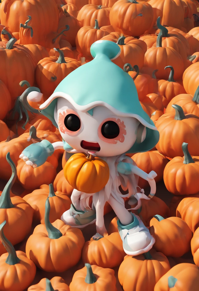 Squid games at the pumpkin patch bloody and scary