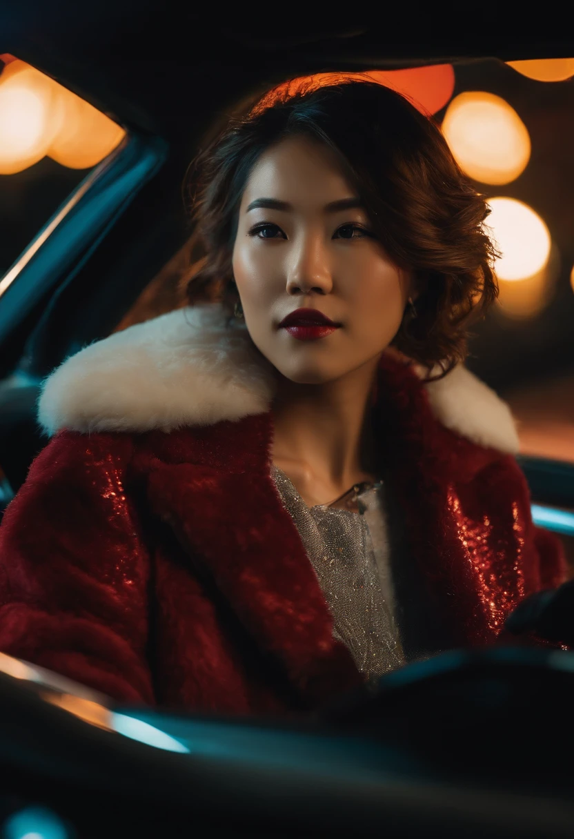 A Tokyo girl, clad in an edgy shearling jacket1, grips the steering wheel of her Toyota Supra. As she races under the starlit sky, she becomes a part of Tokyo’s pulsating nightlife.”