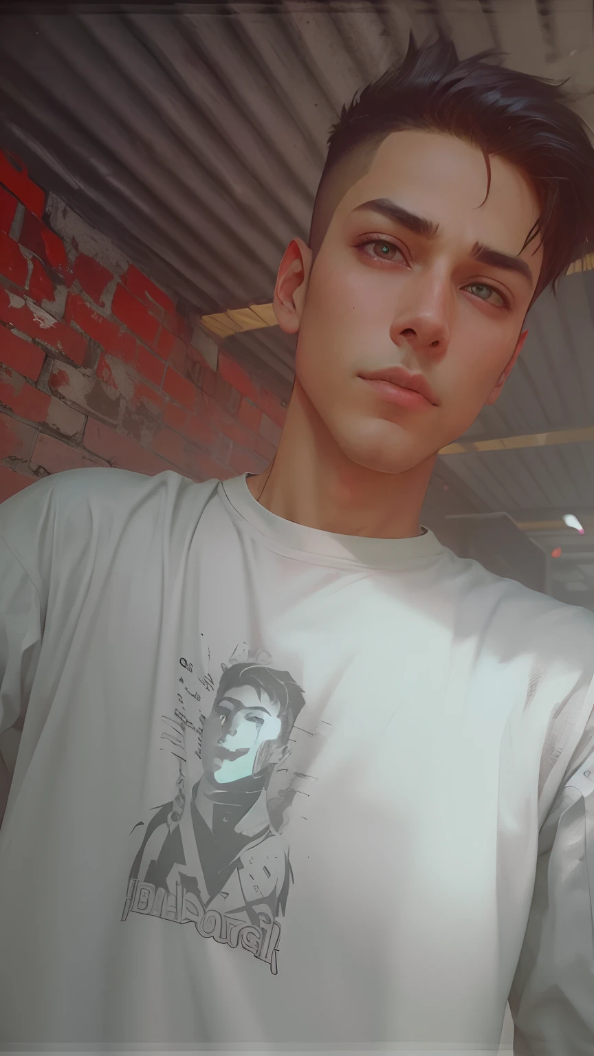 Change background cyberpunk handsome boy, realstic facek.......... ... . ... ... ...