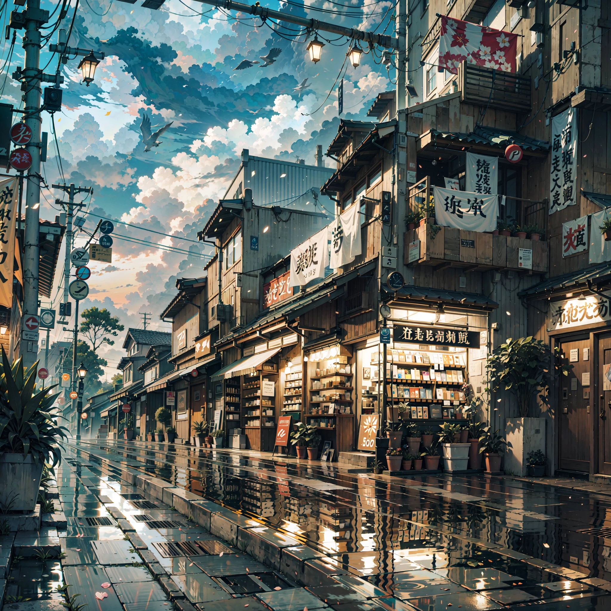 clouds, sky