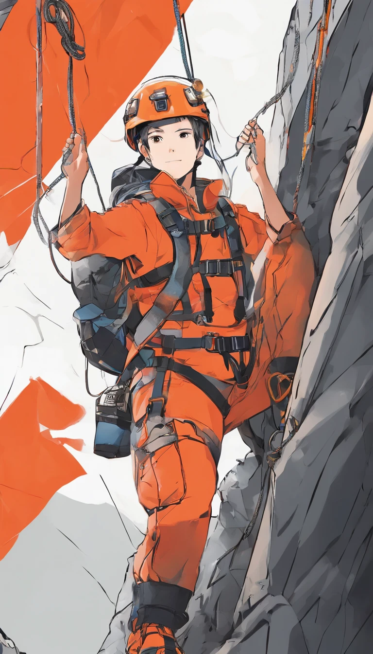 chineseidol,People who carry out rope rescue training,(A group of climbers:1.1),Rescue operations,action sports,climbing,mountain peaks,Cord,challenge,highly,Courage,(Heroic rescue scene:1.2),Emergency Response Team,full body shot of, (Jaw-dropping effect), ,(Studio lighting), hyper HD, International Association of Rope Technology,Explore boldly,Rope rescue techniques,Create a studio-like environment, Enhance visual impact