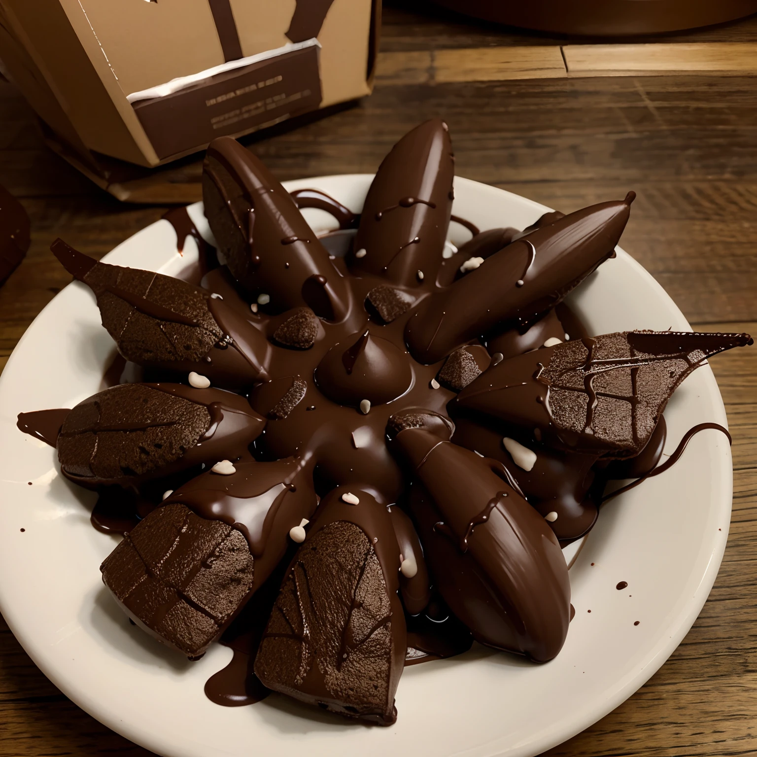 Chocolate covered mosquito