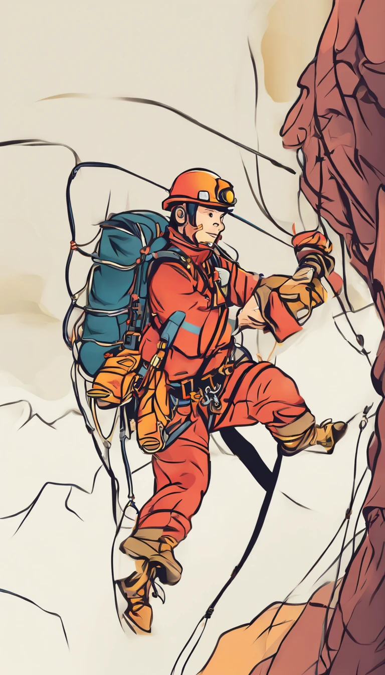chineseidol,People who carry out rope rescue training,(A group of climbers:1.1),Rescue operations,action sports,climbing,mountain peaks,Cord,challenge,highly,Courage,(Heroic rescue scene:1.2),Emergency Response Team,full body shot of, (Jaw-dropping effect), ,(Studio lighting), hyper HD, International Association of Rope Technology,Explore boldly,Rope rescue techniques,Create a studio-like environment, Enhance visual impact