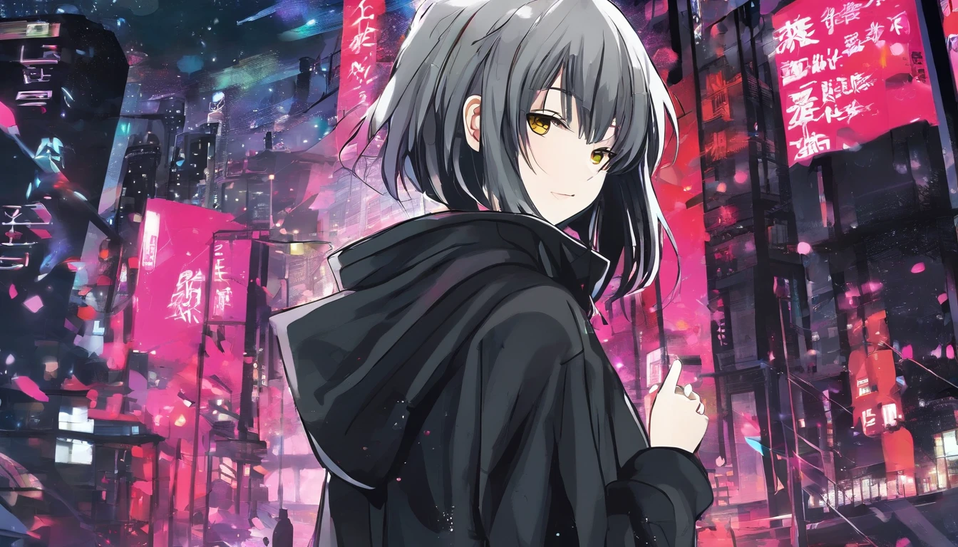 16yo girl, Black clothes sprayed on the city walls