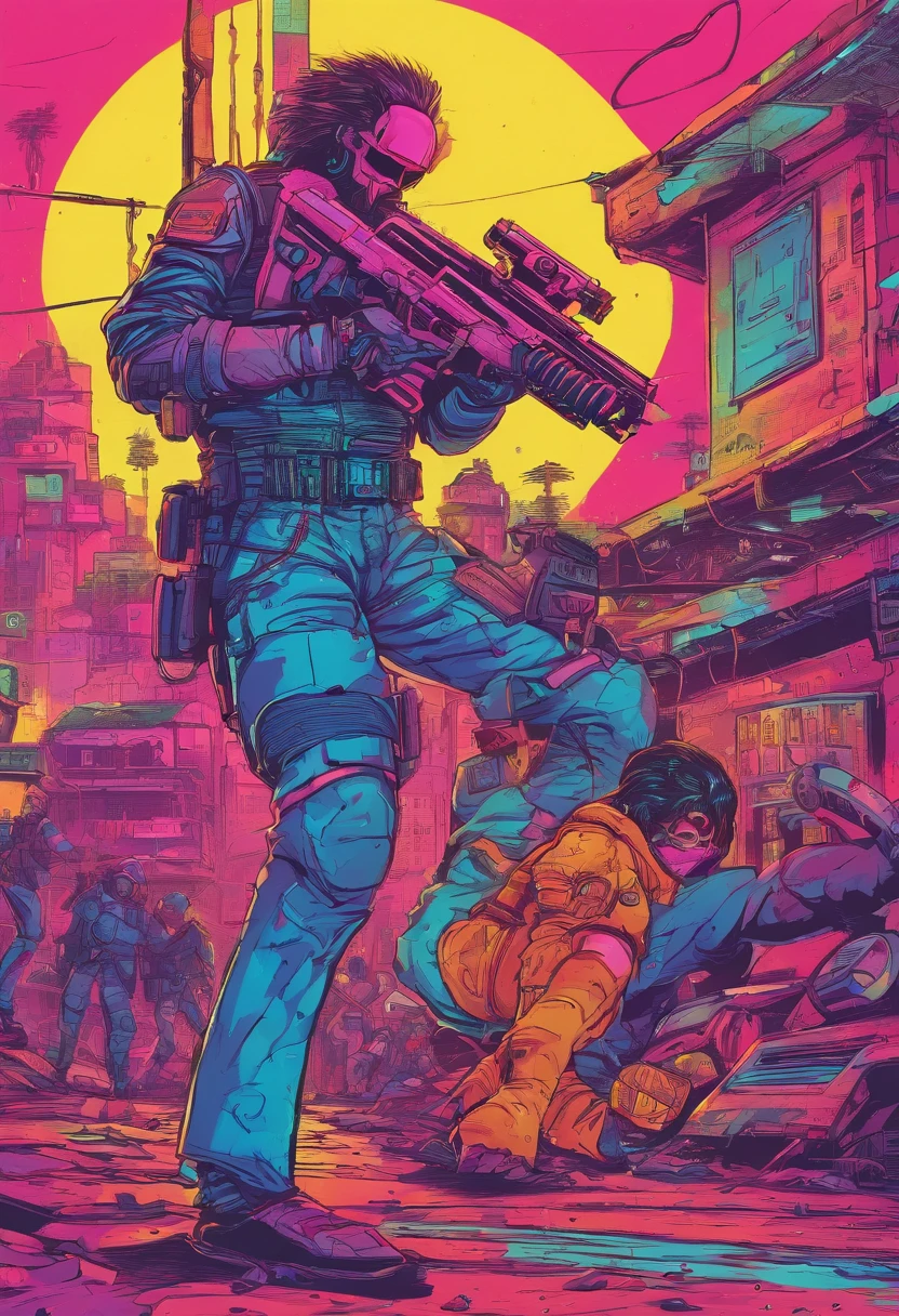 BOPE assaulting a Brazilian slum